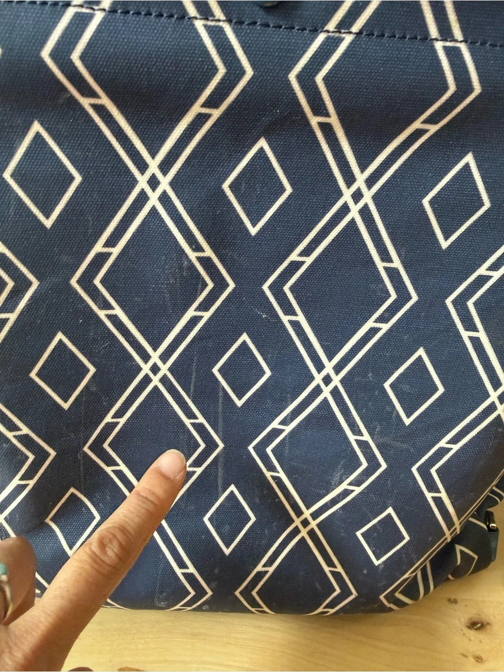 Petunia Pickle Bottom Boxy Backpack Glazed Indigo Diaper Bag